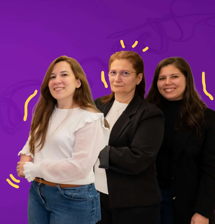 The three founding partners of Trix